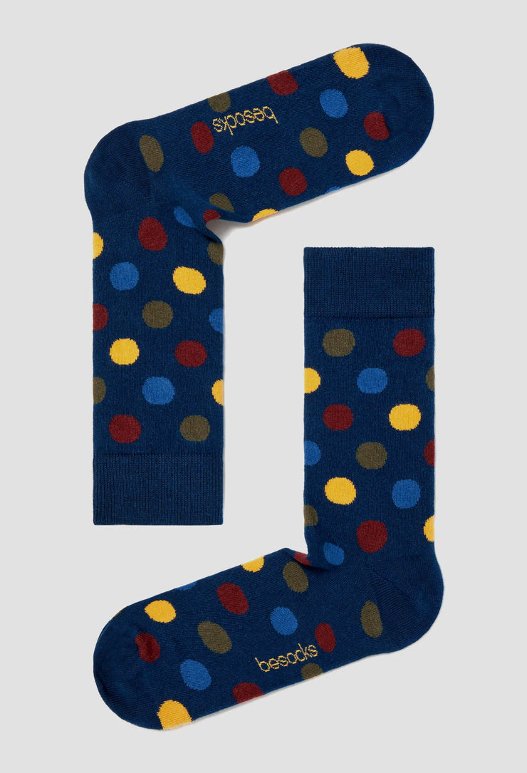 CALCETINES BESOCKS BEPOLKADOTS MULTICOLOR