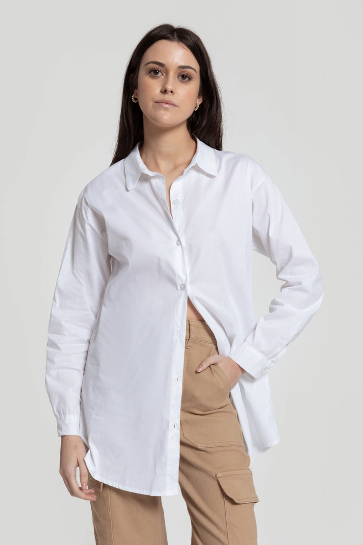 CAMISA OVERSIZE POPELÍN